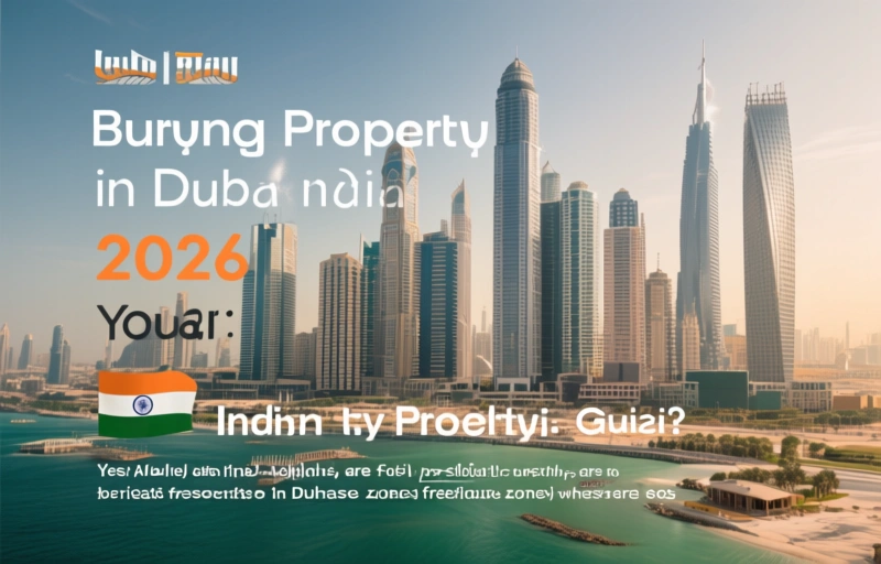 Visual representation of Buying Property in Dubai as an Indian