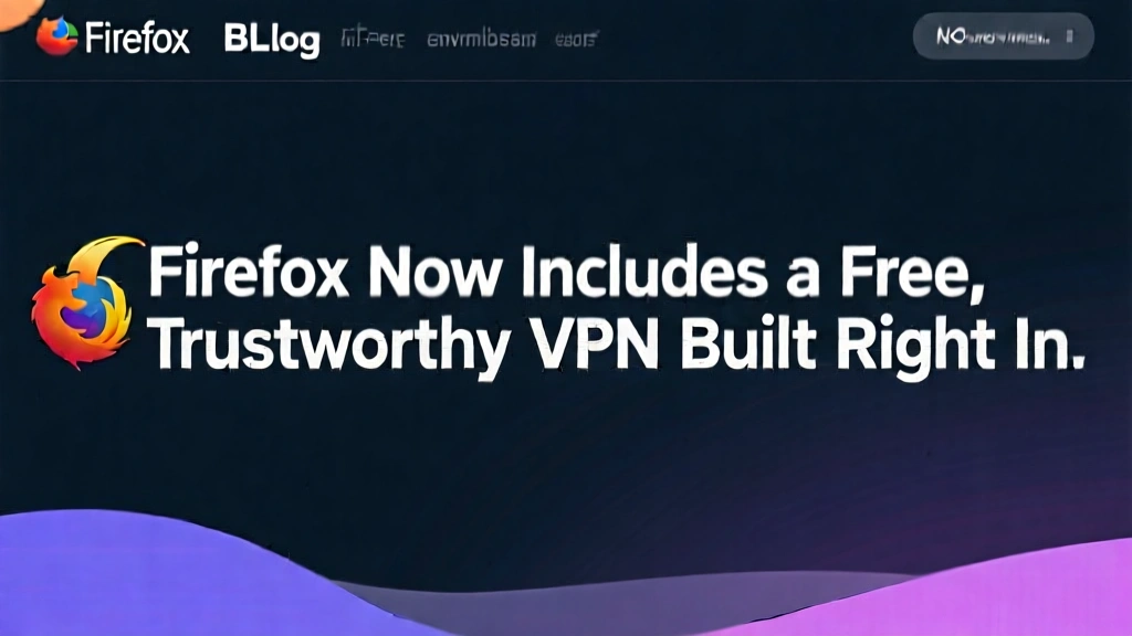 Firefox Now Includes a Free, Trustworthy VPN Built Right In