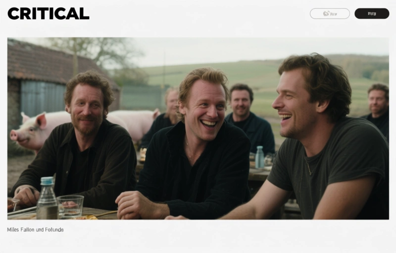 Miles Fallon und Freunde verwöhnen Nicholas Michaels im Pig Bottoms