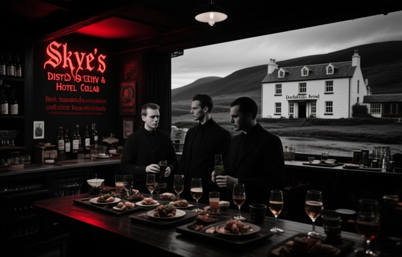 Skye's Food Scene: Distillery & Hotel Collab