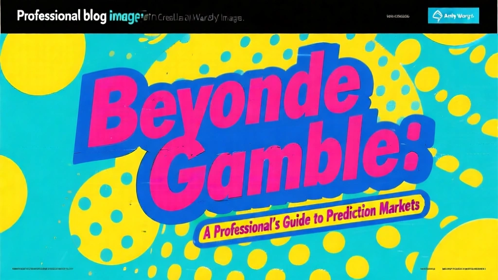 Beyond the Gamble: A Professional's Guide to Prediction Markets