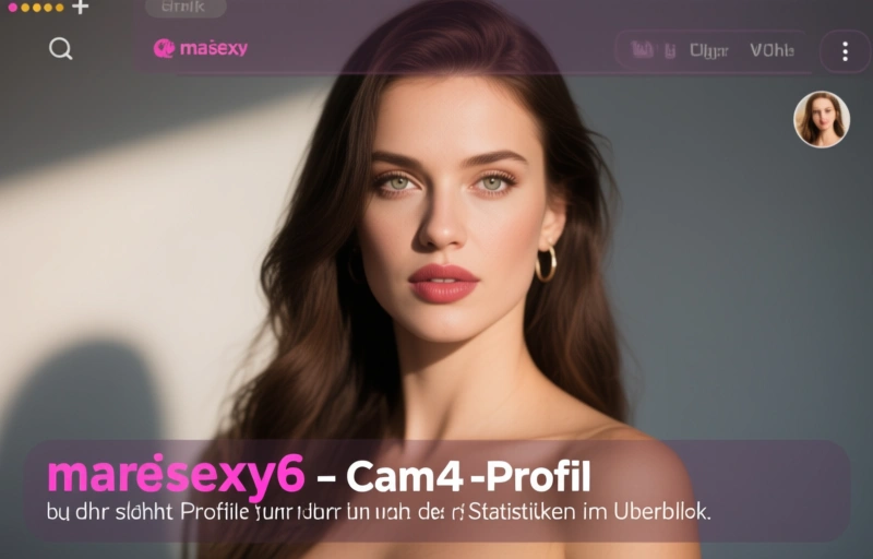 Visuelle Darstellung von marisexy6 – Cam4-Profil und Statistiken im Überblick