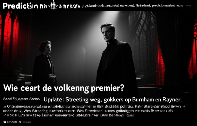 Wie wordt de volgende premier? Update: Streeting weg, gokkers op Burnham en Rayner