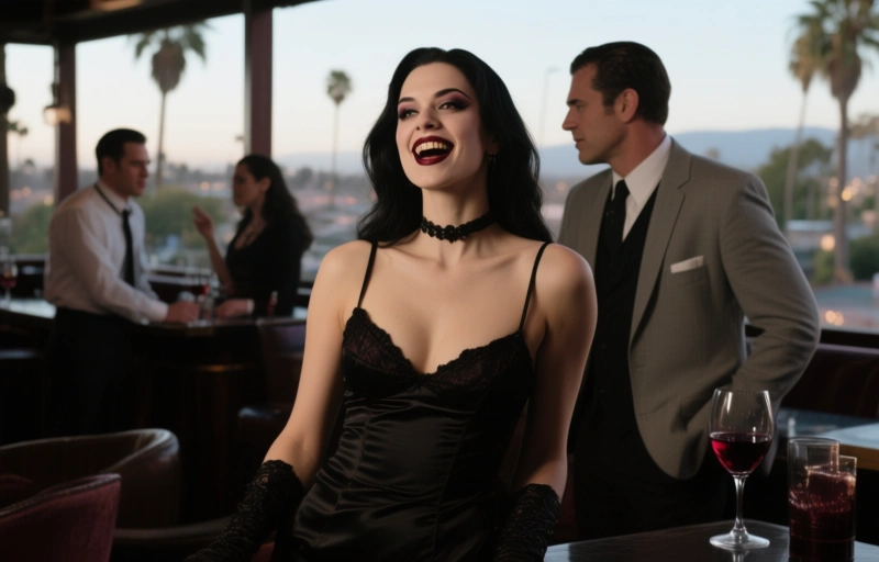 Vampiress im Exposé Gentlemen's Club in San Diego