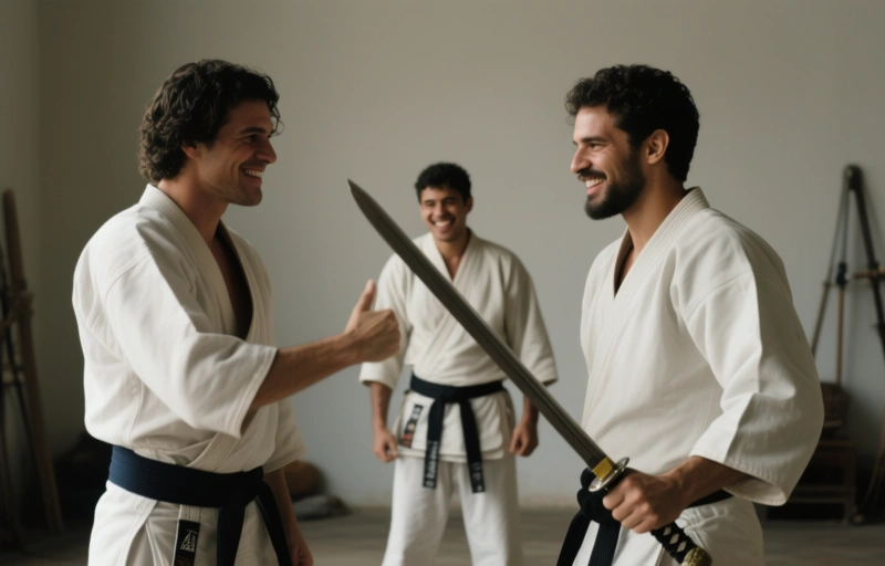 Dreier mit John Jai, Serg Shepard und Caio Rodrigues bei Naked Sword