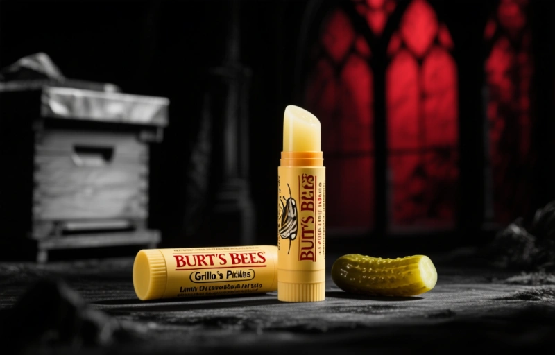 Burt's Bees & Grillo's Pickles Lip Balm Review