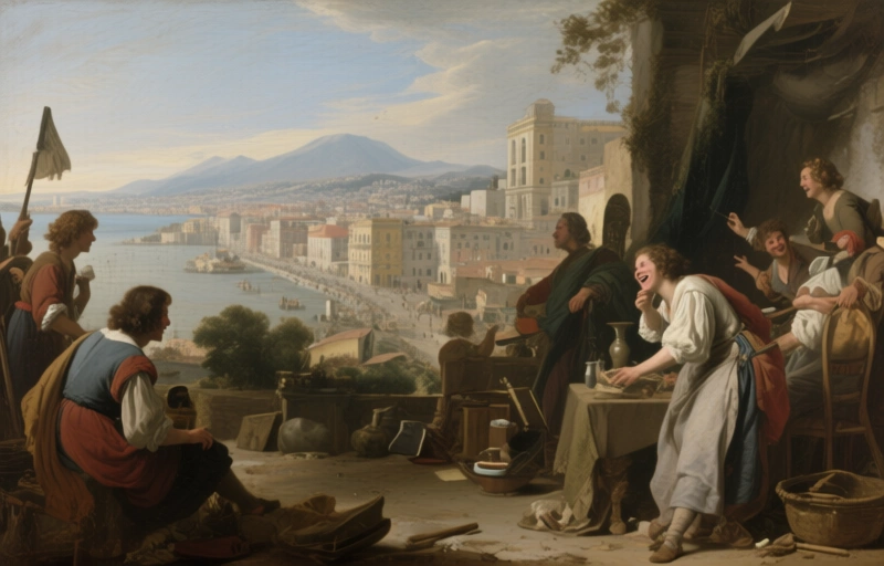 Jan van Stinemolen's 1582 Naples Panorama: A Revolutionary View