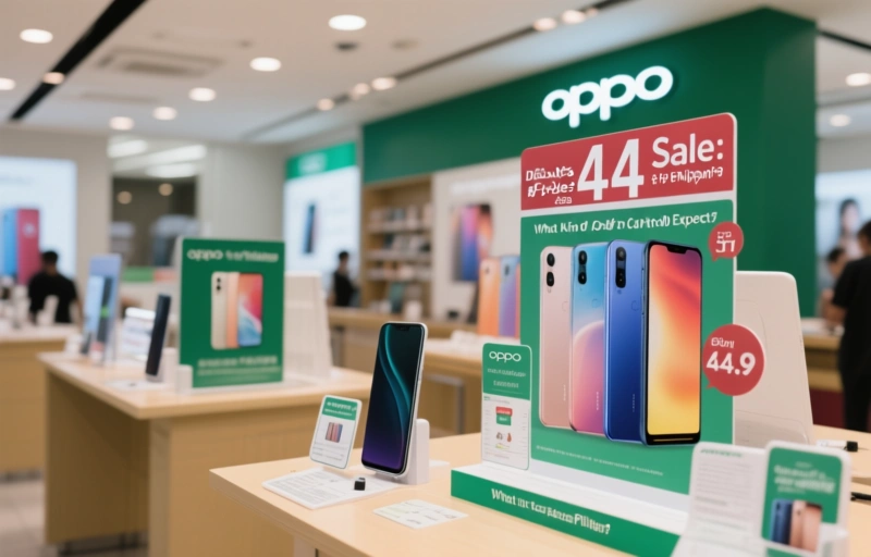 Visual representation of OPPO 4.4 Sale