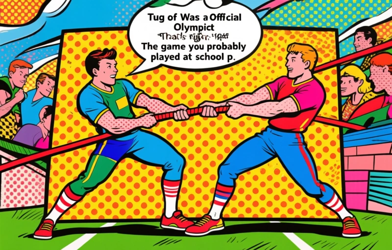 Visual representation of 5 Bizarre Olympic Sports That Actually Happened