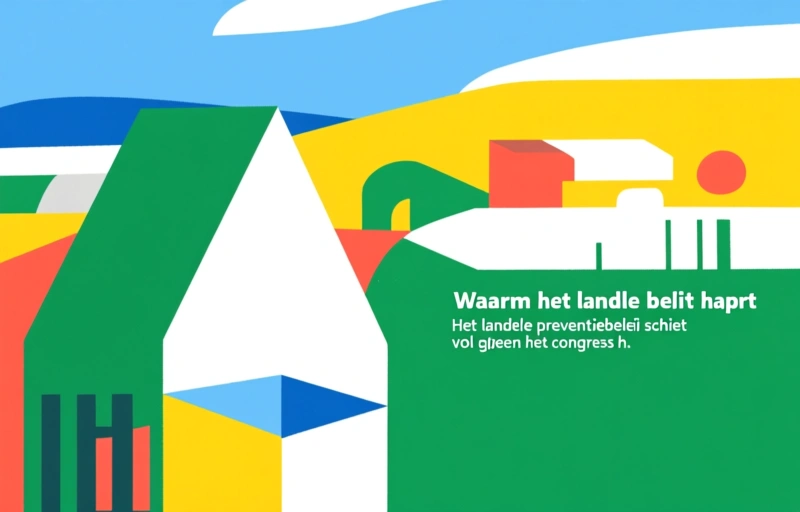Visuele weergave van Preventie bloeit van onderop, landelijk beleid faalt