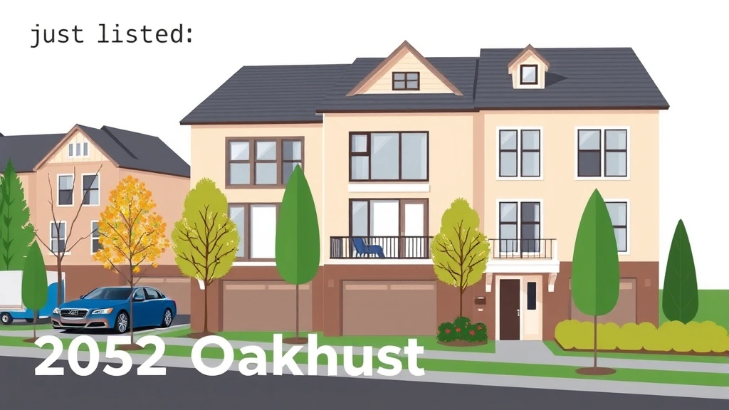 Just Listed: 2052 Oakhurst Way Townhome for Sale