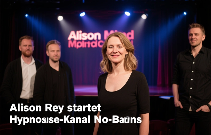 Visuelle Darstellung von Alison Rey startet Hypnose-Kanal bei Mind Control Theater