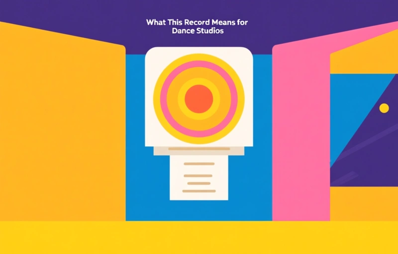 Visual representation of Dance Studio Helps Break World Record at Major UK Event