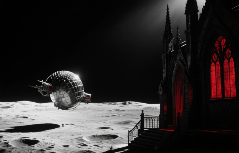 Лас-Вегас показал полёт к Луне: Сфера стала спутником