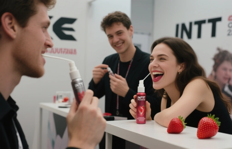 INTT Launches Strawberry Deep Throat Spray at Erospain 2026