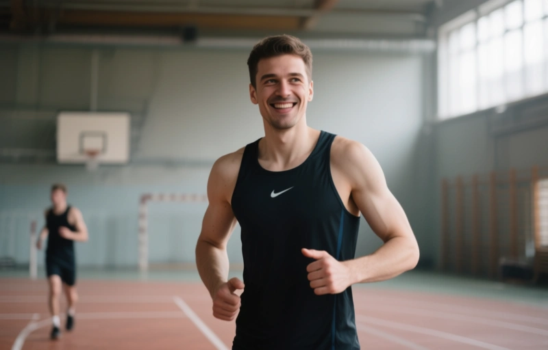 Rus Angel: Ein Sportler zeigt sich selbstbewusst