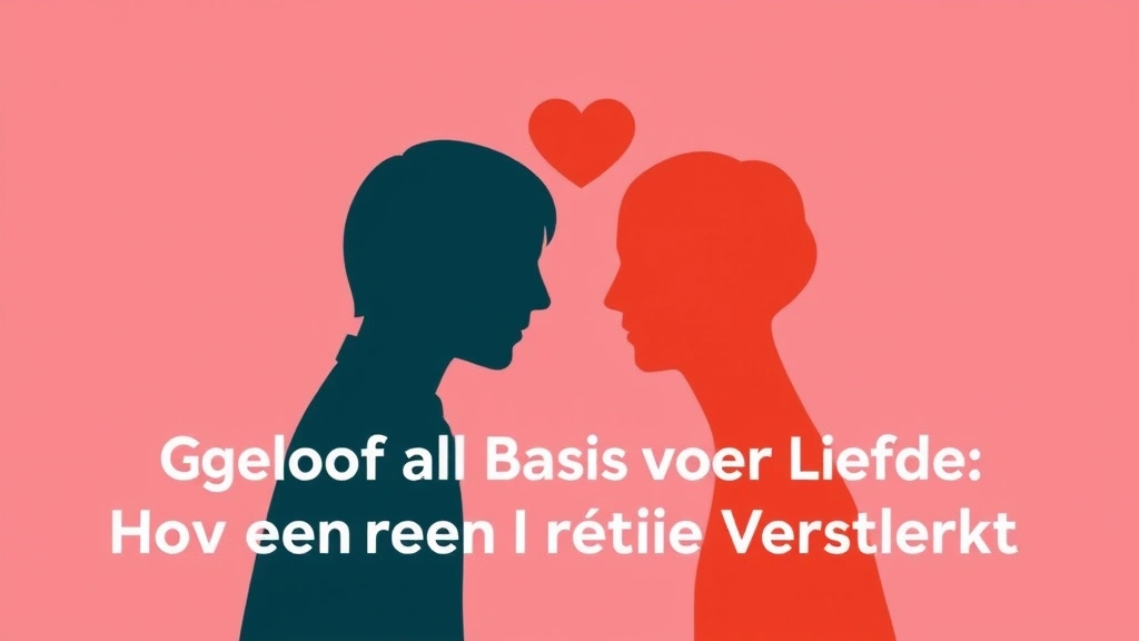 Geloof als Basis voor Liefde: Hoe God een Relatie Versterkt