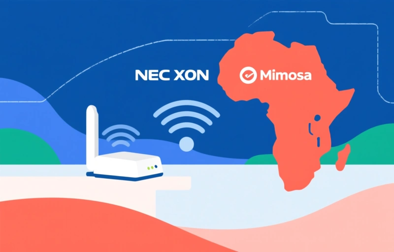 NEC XON & Mimosa Boost Africa's Wireless Connectivity