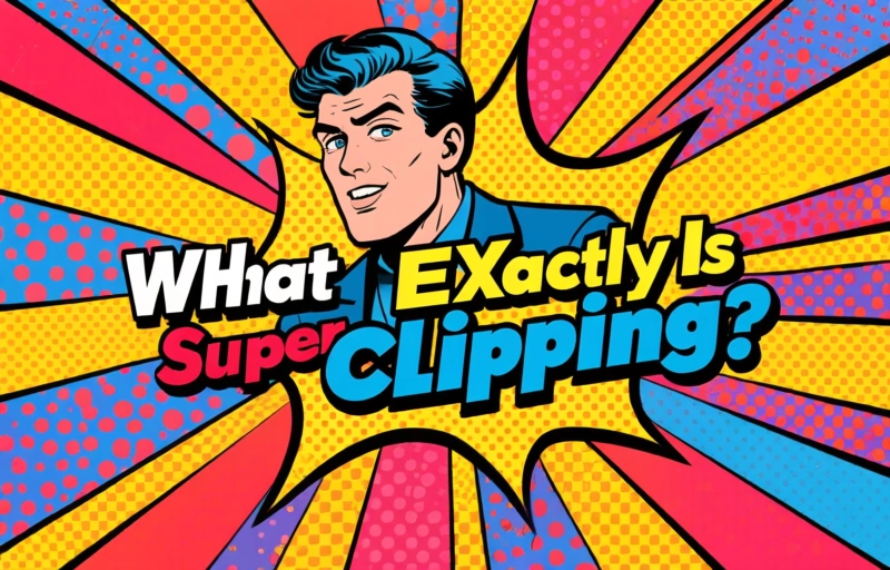 Visual representation of Super Clipping in F1