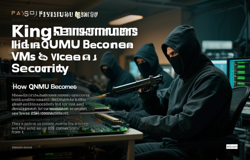 Visual representation of Payouts King Ransomware Hides in QEMU VMs to Evade Security