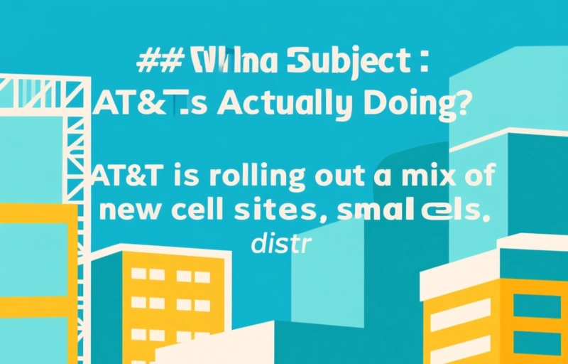 Visual representation of AT&T Supercharges DFW Network for World Cup 2026