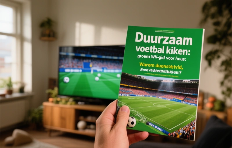 Visuele weergave van Duurzaam voetbal kijken