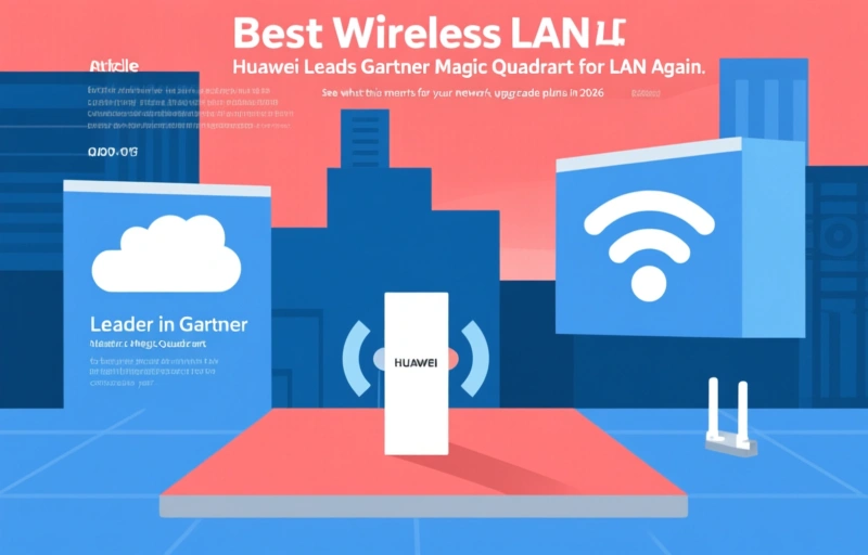 Huawei Leads Gartner Magic Quadrant for LAN Again