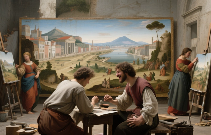 Decoding Jan van Stinemolen's 1582 Naples Panorama