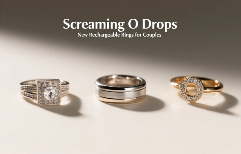 Visual representation of Screaming O Drops New Rechargeable Rings for Couples