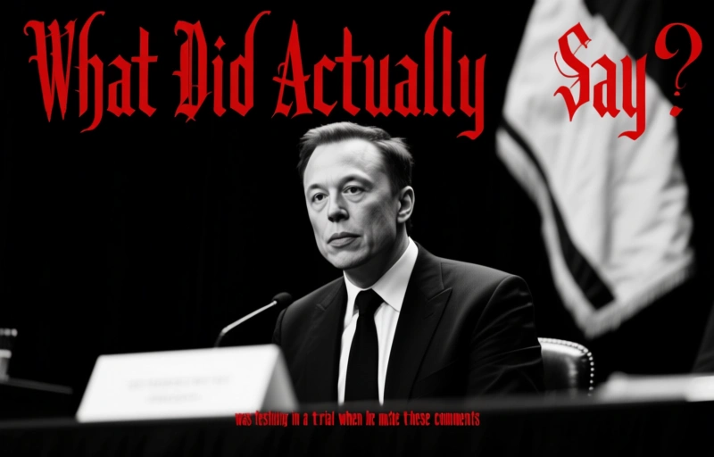 Visual representation of Elon Musk
