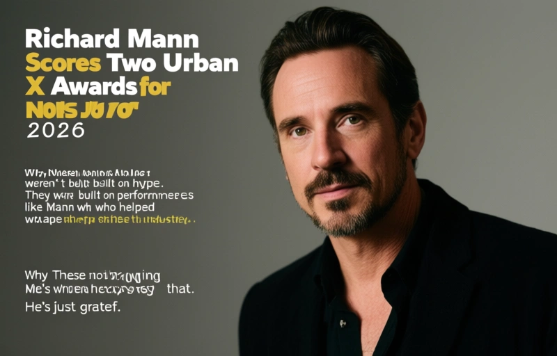 Visual representation of Richard Mann Scores Two Urban X Awards Nods for 2026