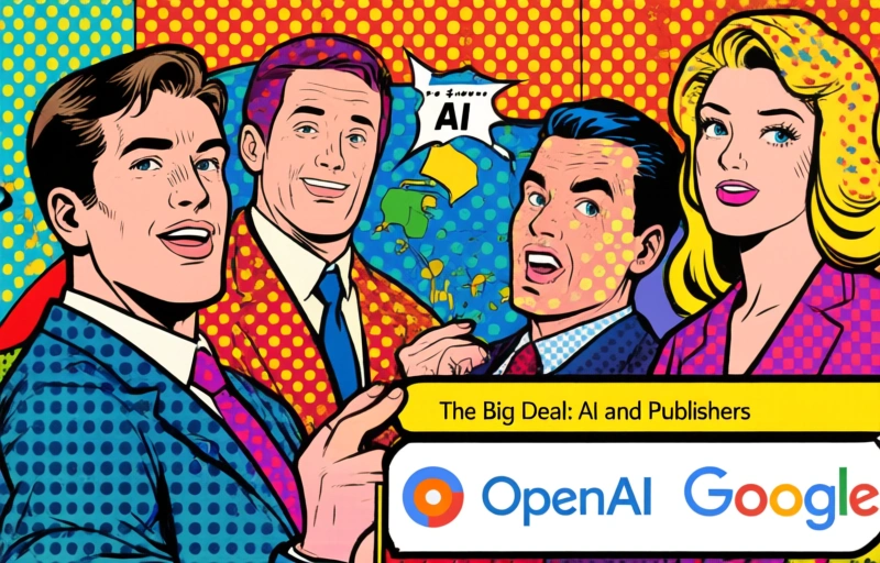 Visual representation of AI Pays Millions for News, So Why Are Reporters Still Broke?