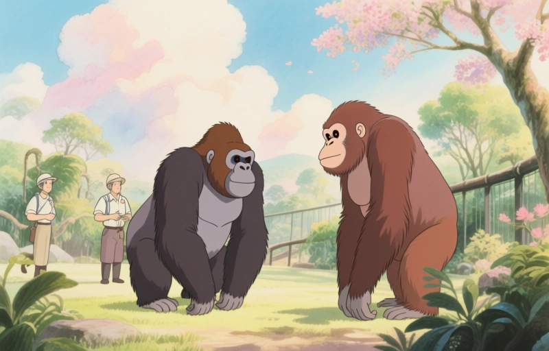Exclusive Great Ape-ril Tours at ABQ BioPark