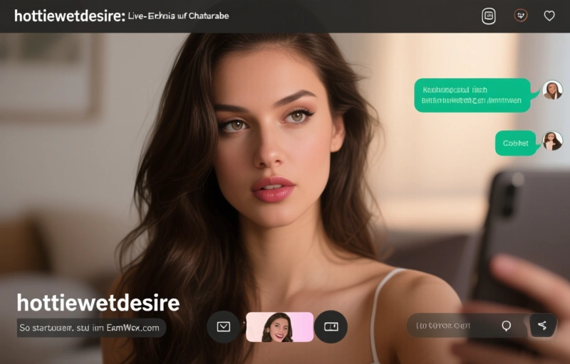 Visuelle Darstellung von hottiewetdesire