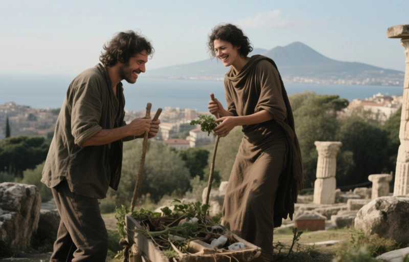 Naples Through Stinemolen's Eyes: Nature and Ancient Imagery