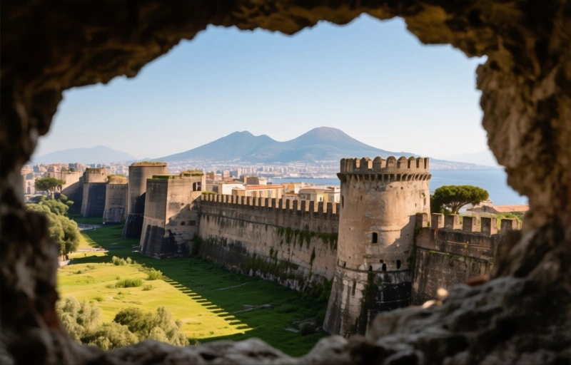 Visual representation of Naples Through Stinemolen's Eyes