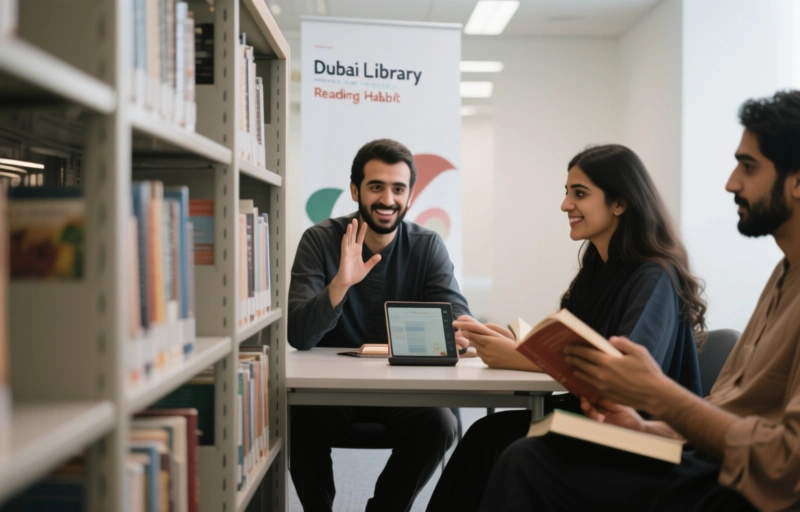 Dubai Library Hosts Virtual Reading Habit Session