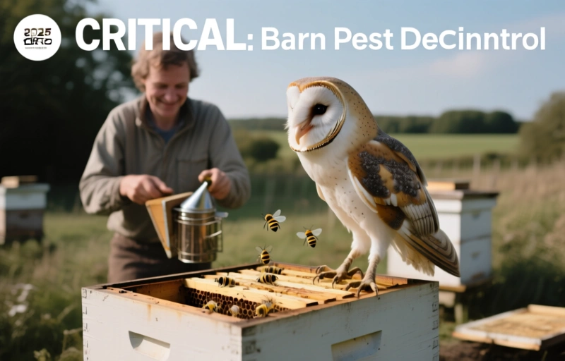 Beekeeping Pest Control: 2025 Barn Owl Decline Impacts