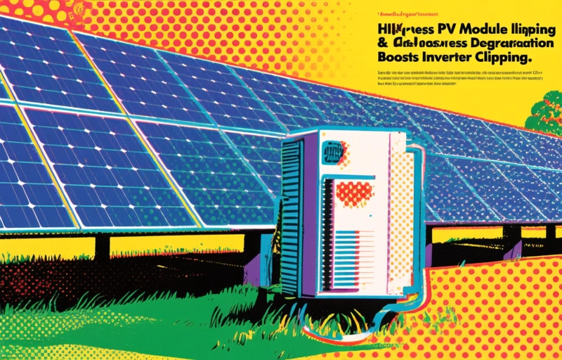 How PV Module Degradation Boosts Inverter Clipping