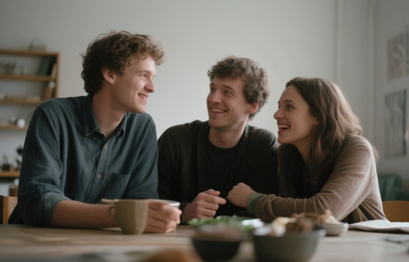 Intime Dreier-Erfahrung: Adam, Andre & Jamie