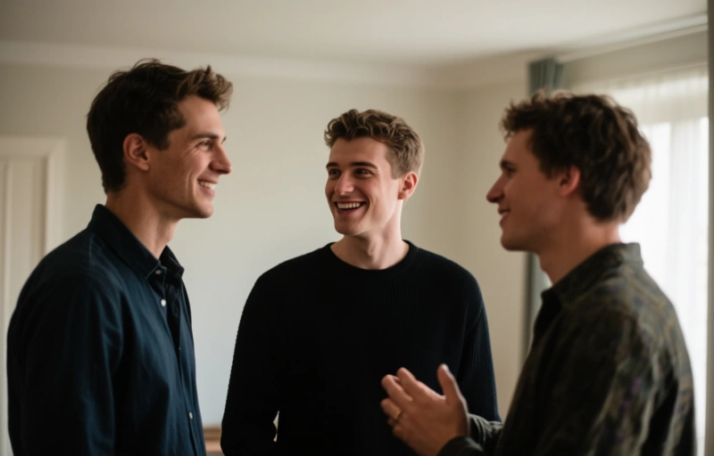 Visuelle Darstellung von Intime Dreier-Erfahrung