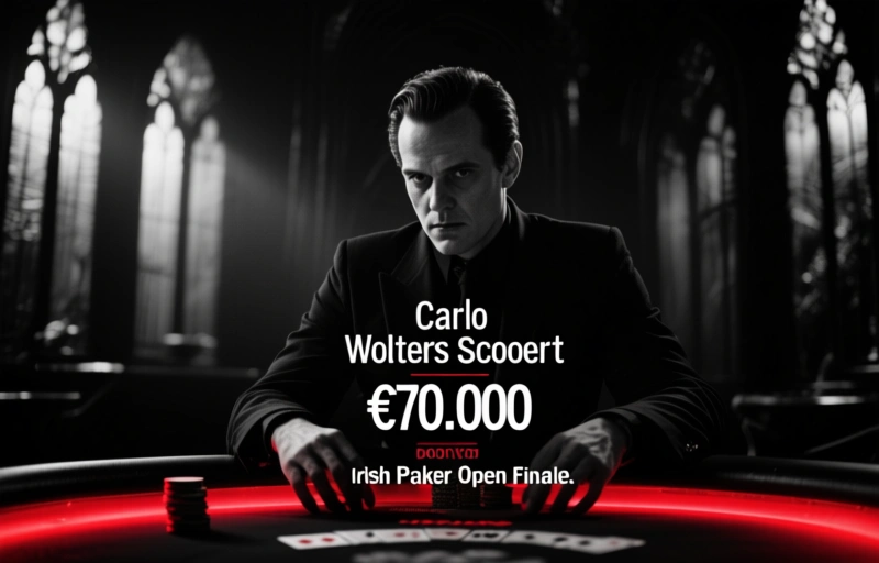 Carlo Wolters scoort €70.000 aan bounty's voor Irish Poker Open finale
