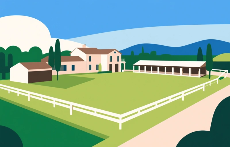 Naples Equestrian Estate: 2.73 Acres with Premier Horse Facilities