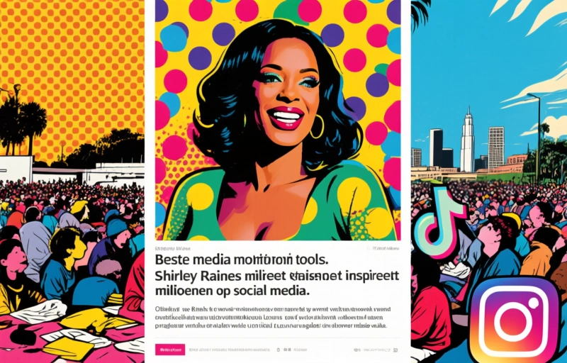 Shirley Raines inspireert miljoenen op sociale media
