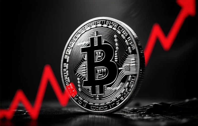 Visual representation of Bitcoin and Ethereum Prices Surge