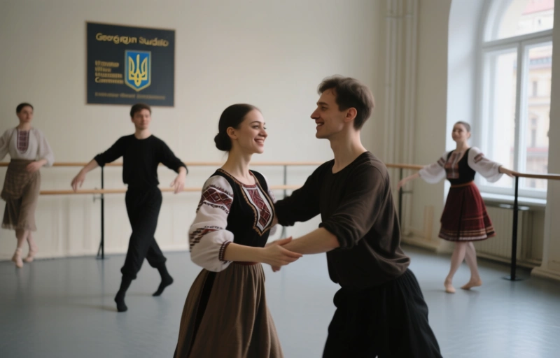 Georgian Dance Studio in Prague Unites Ukrainian Community