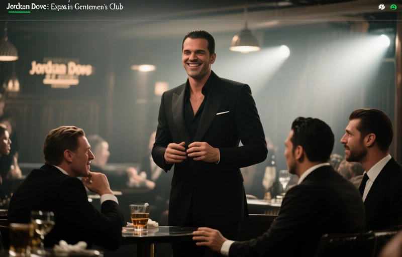 Jordan Dove: Exklusive Shows im Exposé Gentlemen's Club