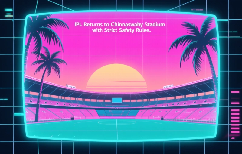 IPL Returns to Chinnaswamy Stadium with Strict Safety Rules