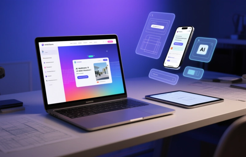 AI website bouwen: de beste AI website bouwers van 2026