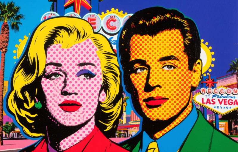 Neon Museum ehrt legendäres Las Vegas Duo mit neuen Installationen